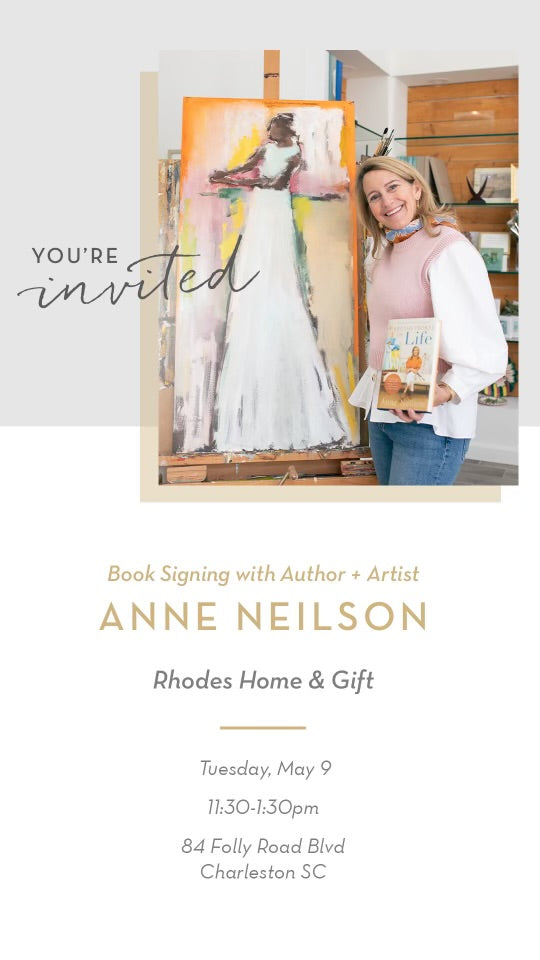 Anne Neilson joins Rhodes Home and Gift for Book Signing Tuesday May 9th 11:30-1:30