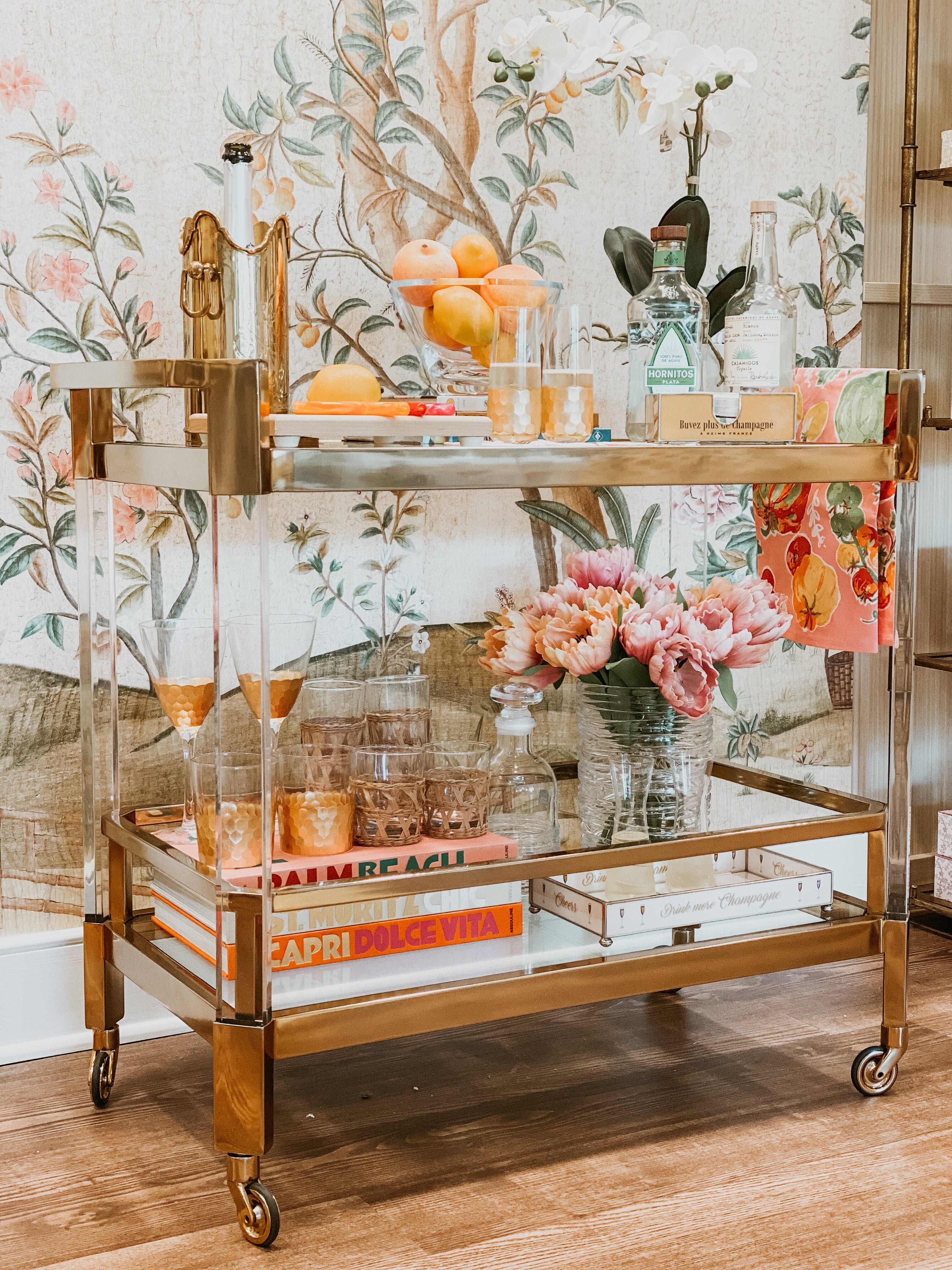 How to Build A Bar Cart