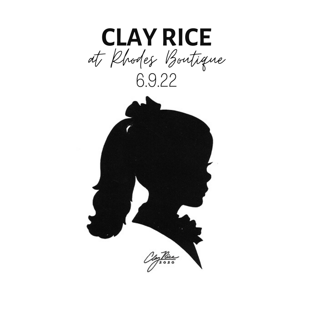 Clay Rice at Rhodes Boutique