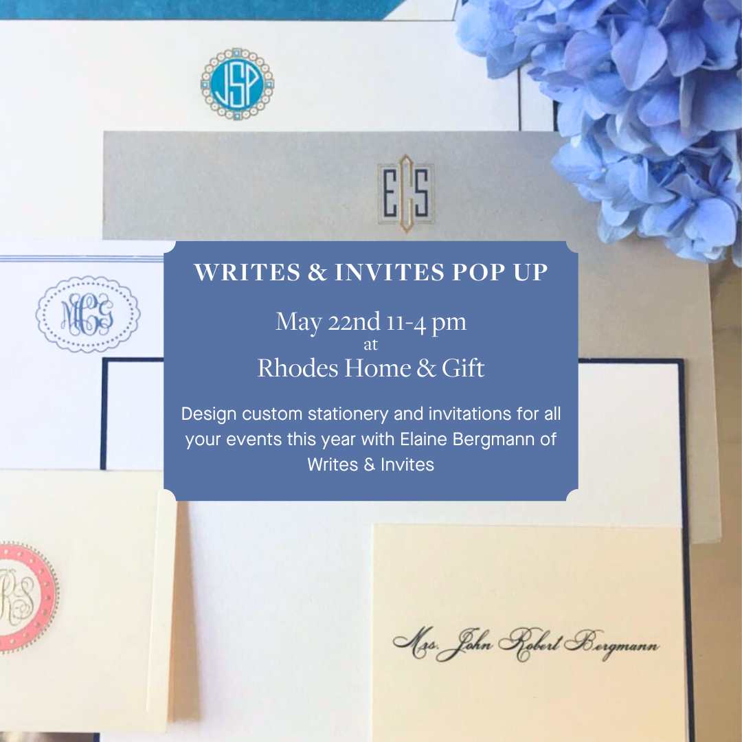 Pop-Up with Elaine Bergmann of Writes and Invites!