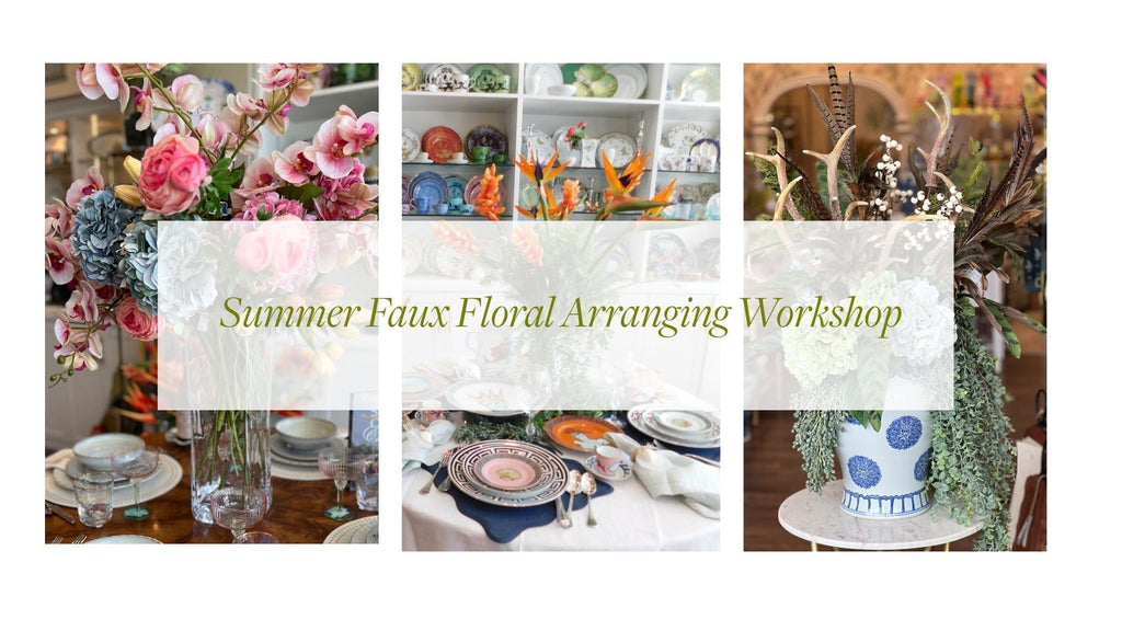 Summer Faux Floral Arranging Workshop
