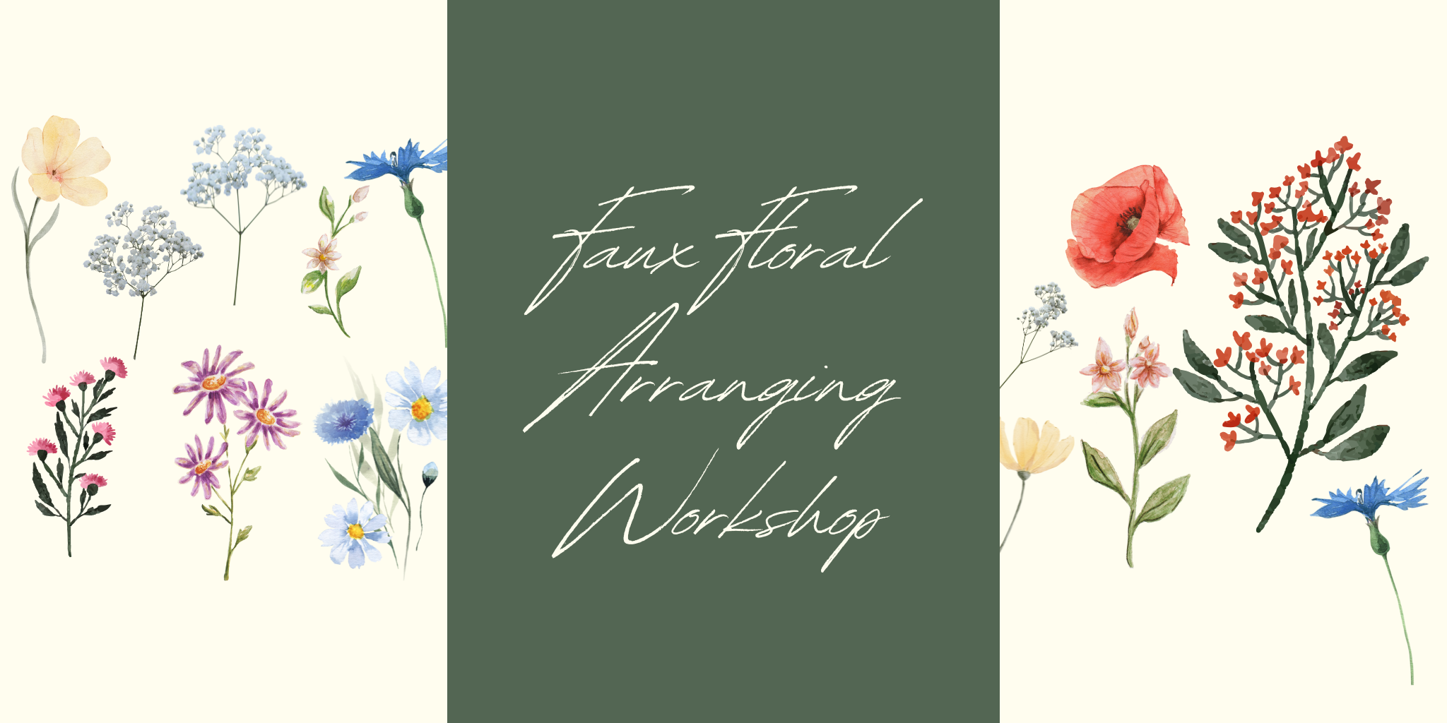 Faux Floral Arranging Workshop