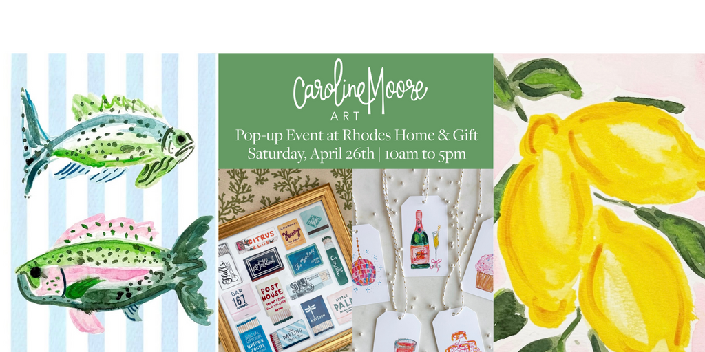 Caroline Moore Art Pop-Up