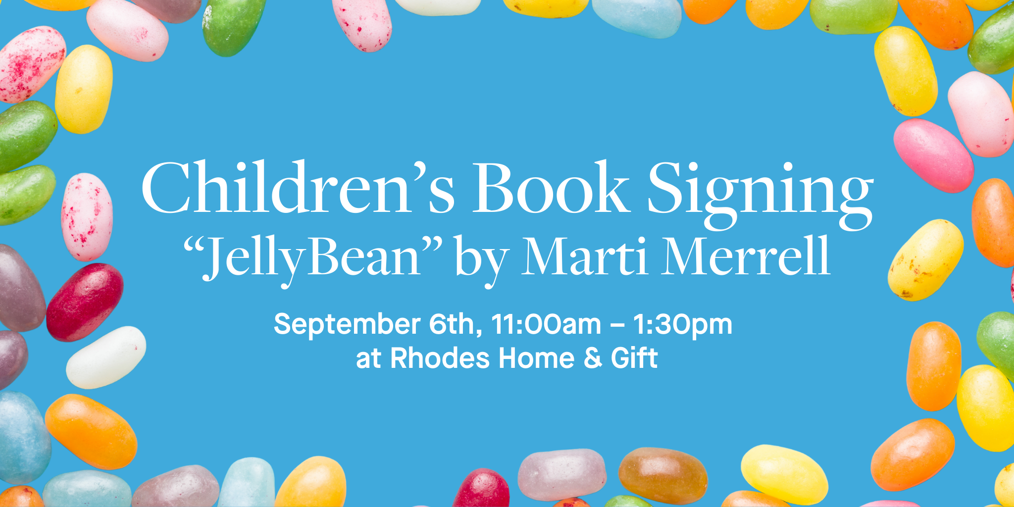 "JellyBean" Book Signing