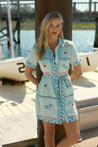 Olivia By Livro Tilly Dress in Seastitch
