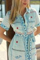 Olivia By Livro Tilly Dress in Seastitch