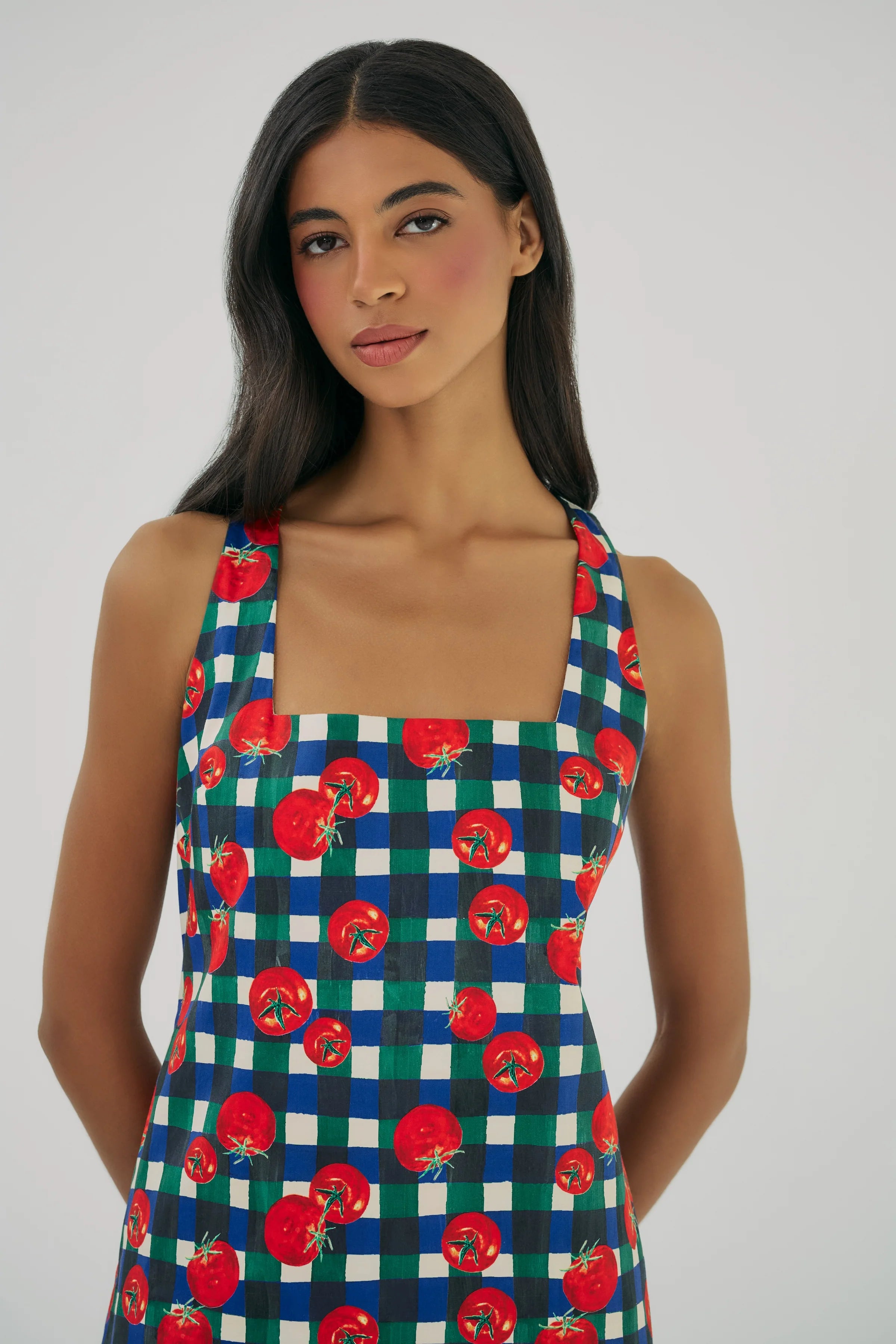 Hutch Sara Dress in Ivory/Multi