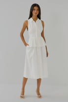 Hutch Paulette Dress in White