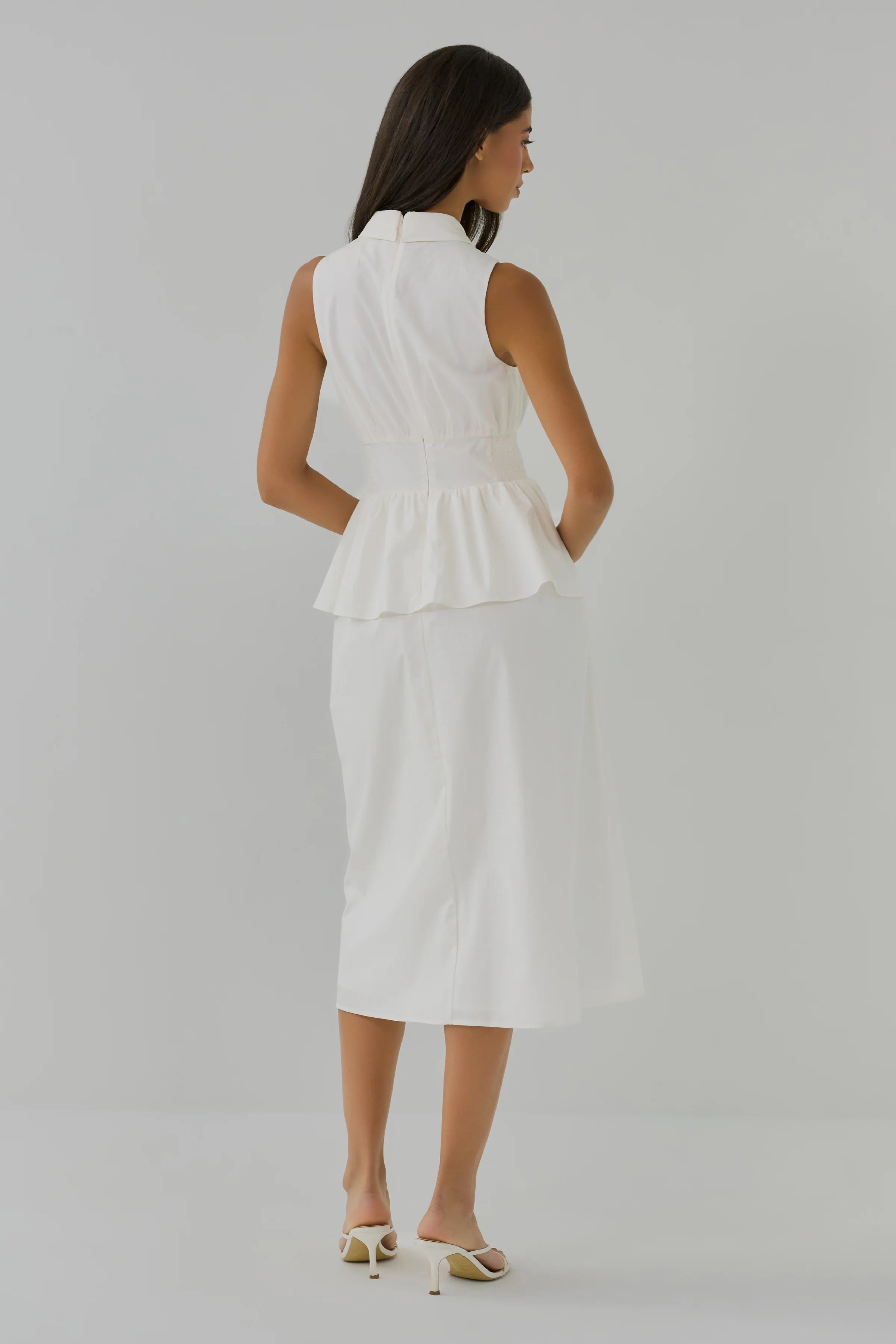 Hutch Paulette Dress in White