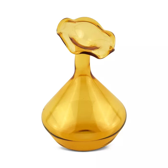 Tizo Designs Amber Angled Neck Vase Small