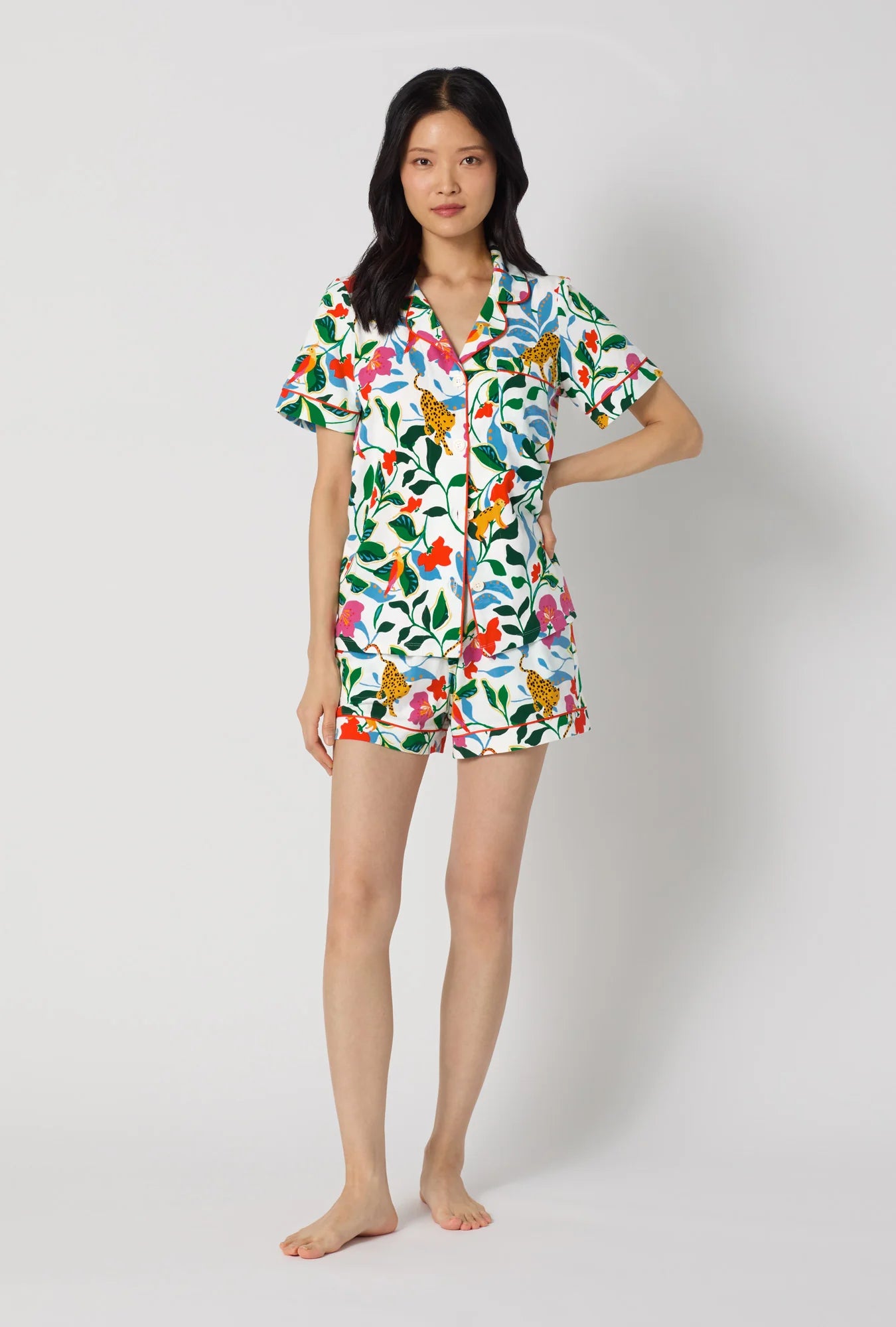 Bedhead Jungle Serenade Shorty S/S Pajama Set