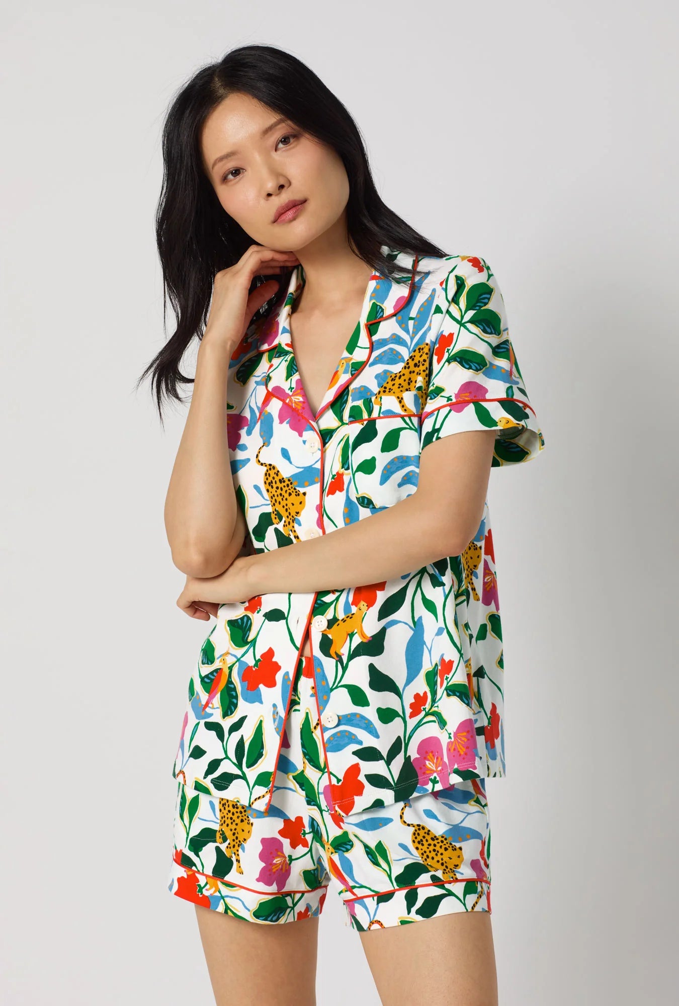 Bedhead Jungle Serenade Shorty S/S Pajama Set