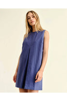 Cartolina Fiona Coastal Indigo Shift Dress