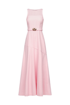 Kay Unger Odella Gown in Pink Bloom