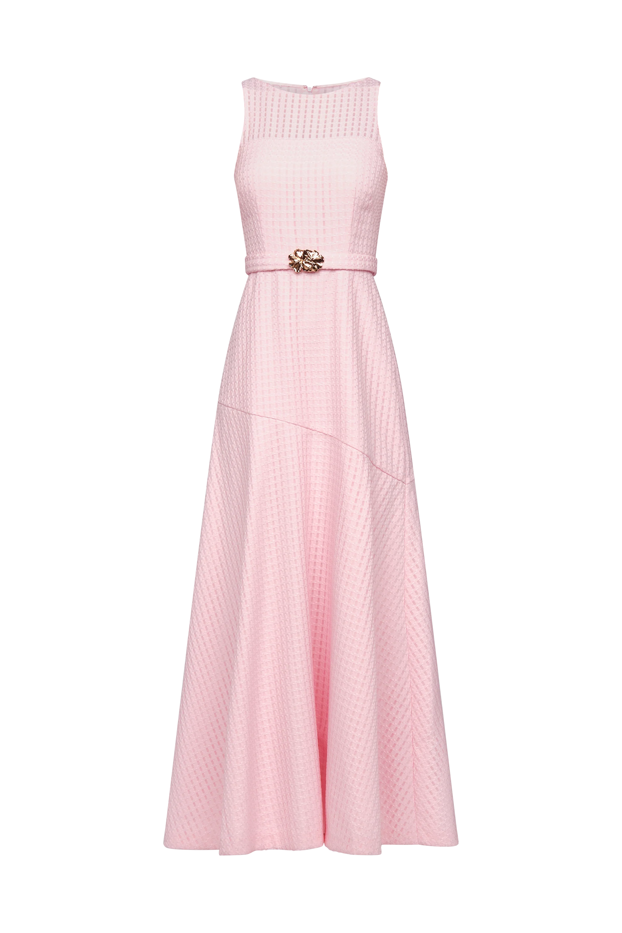 Kay Unger Odella Gown in Pink Bloom