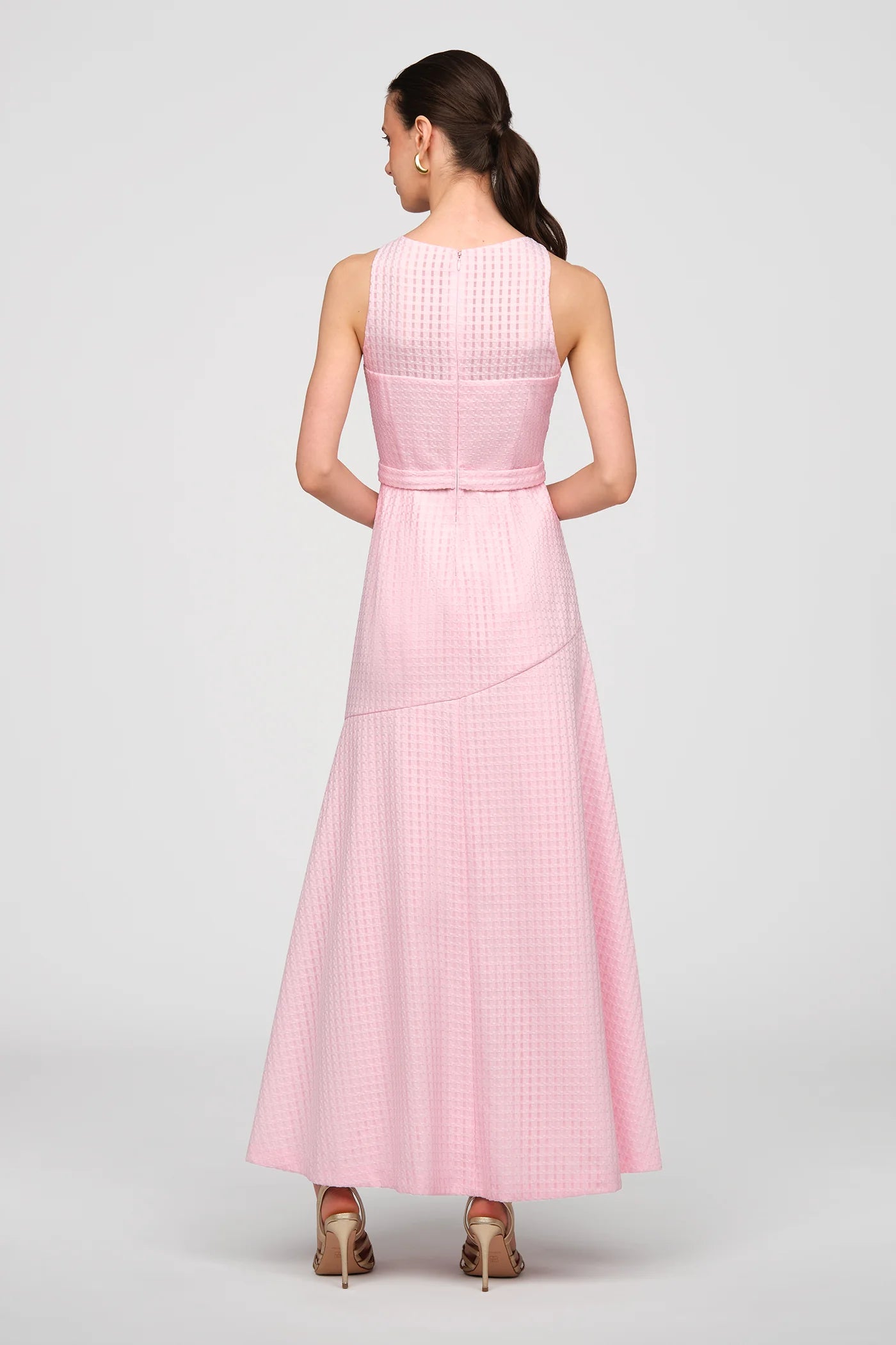 Kay Unger Odella Gown in Pink Bloom