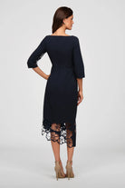 Kay Unger Vanna Midi Dress in Night Sky