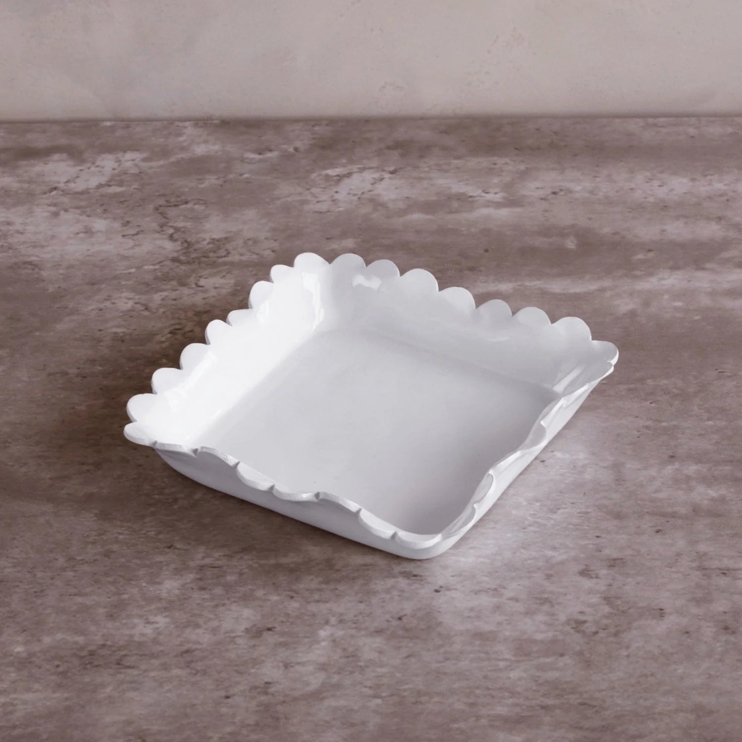 Beatriz Ball VIDA Colette Dinner Napkin Holder in White