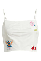 Cleobella Sage Top in Montecito Embroidery Motif
