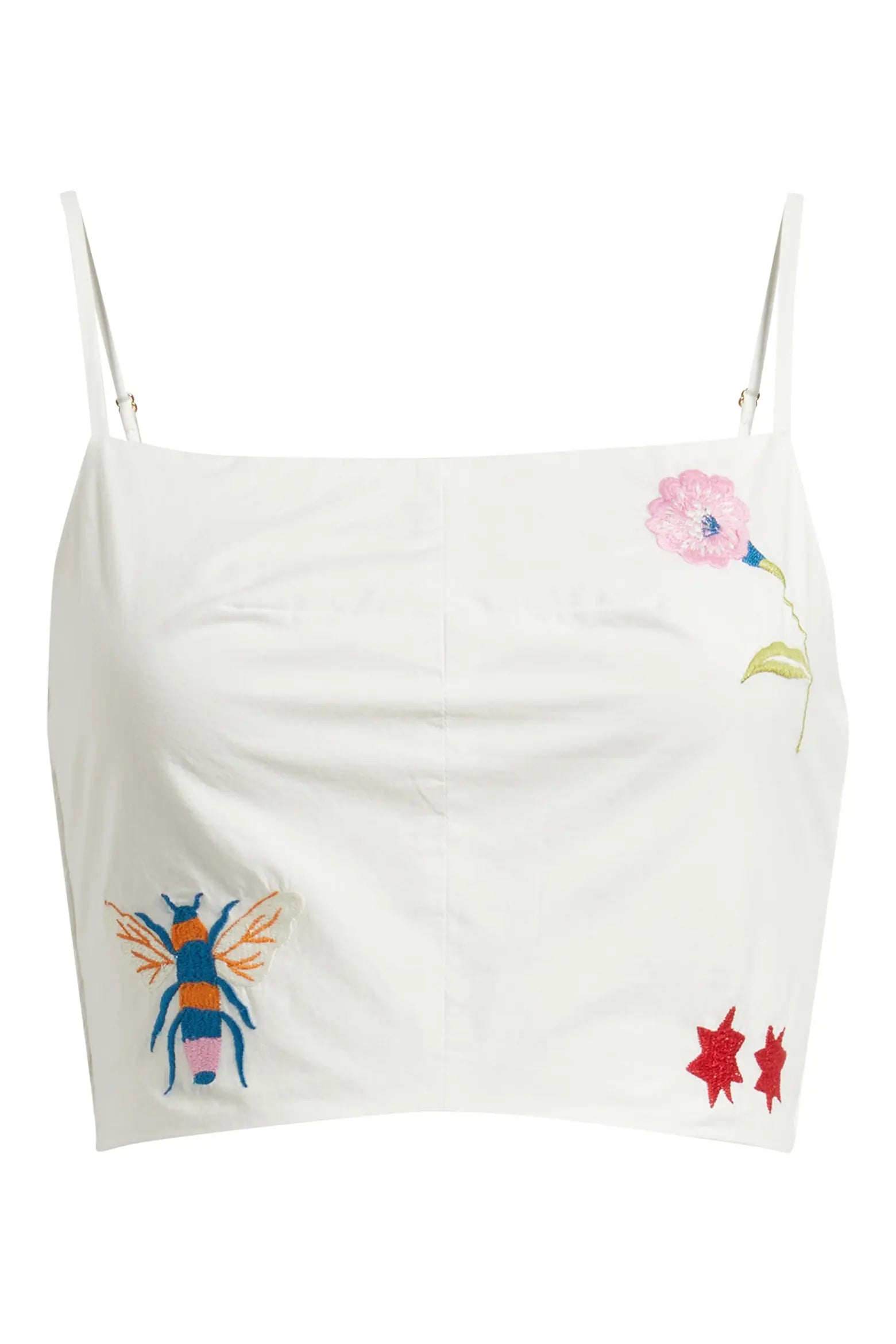 Cleobella Sage Top in Montecito Embroidery Motif