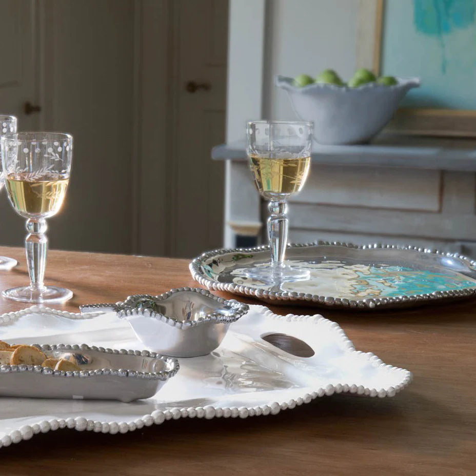 Beatriz Ball Organic Pearl Bowl with Spoon