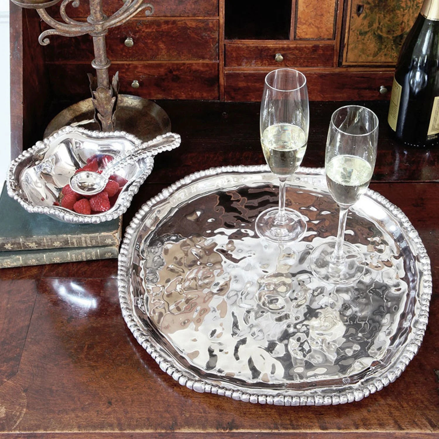 Beatriz Ball Organic Pearl Bowl with Spoon
