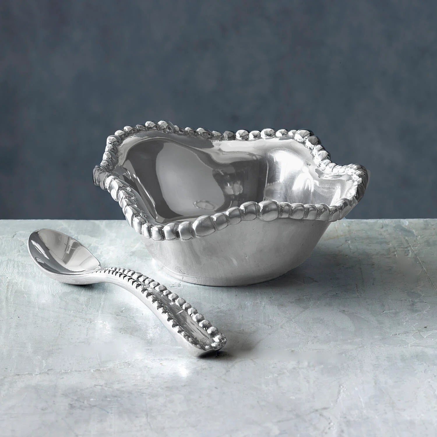 Beatriz Ball Organic Pearl Bowl with Spoon