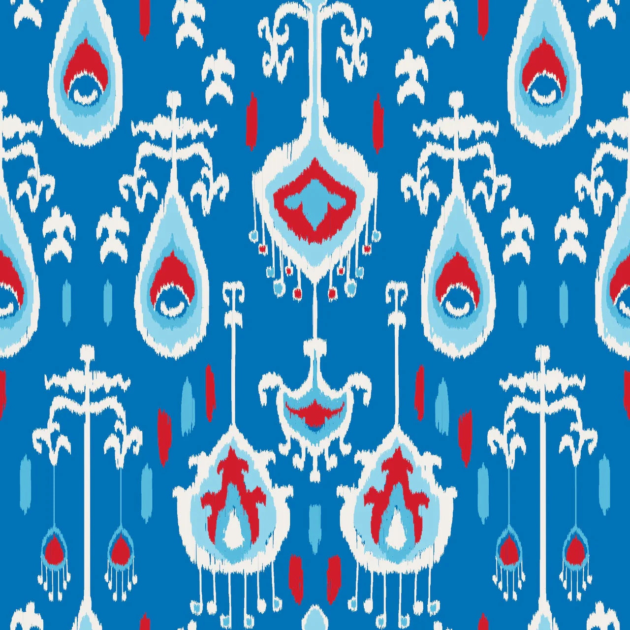 Sheridan French Charlie Dress in Americana Ikat