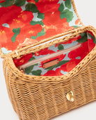 Frances Valentine Wicker Bunny Basket Bag