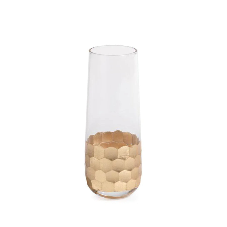 Stemless Champagne Flute - Dots