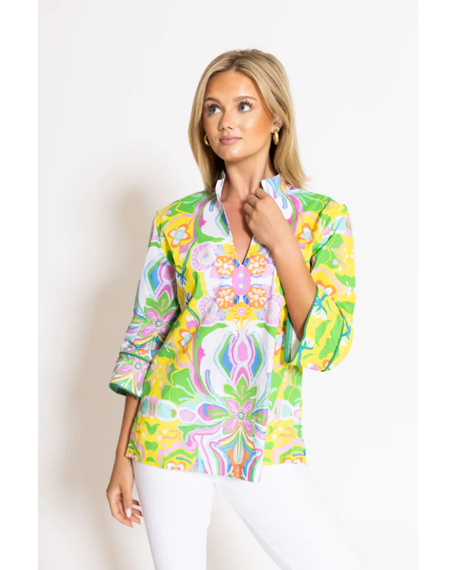House of MBR Jacks Top in Bardot