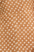 Hunter Bell Casey Dress in Coconut Sand Dot