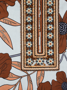Bella Tu Lana Cap Sleeve Caftan in Poppy Cocoa