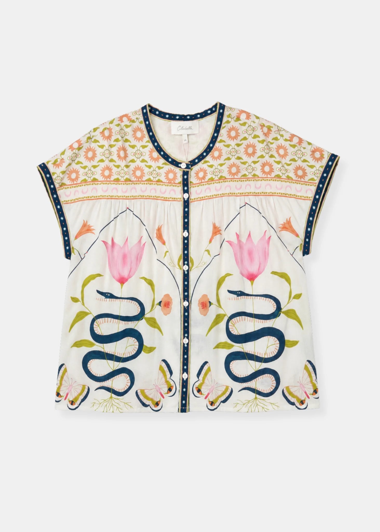 Cleobella Hadley Top in Montecito Print