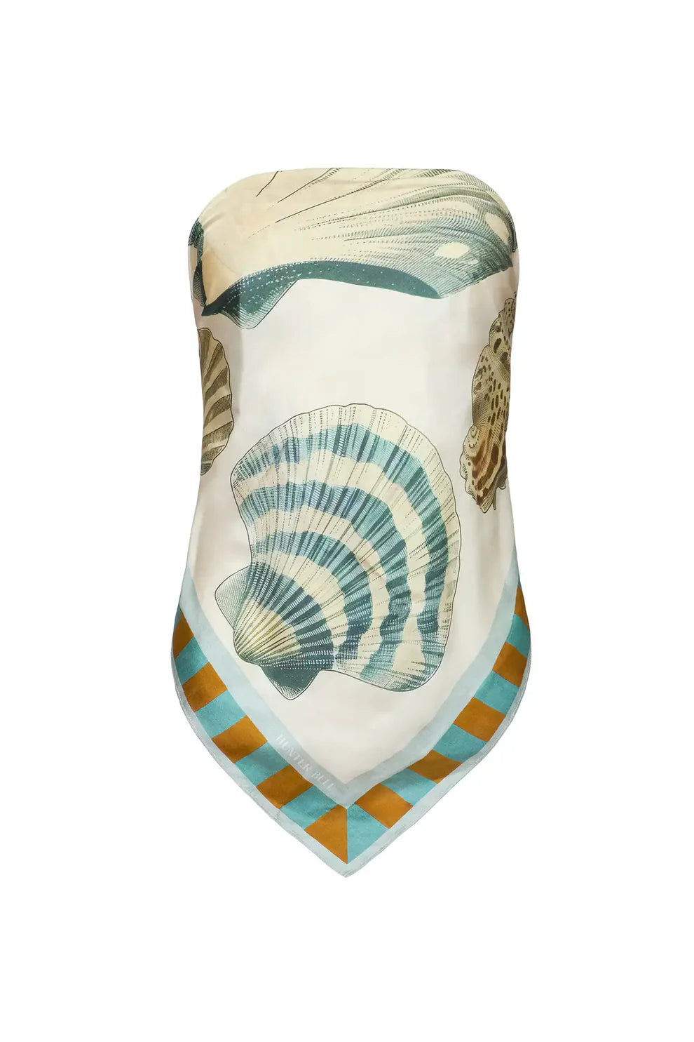 Hunter Bell Coquille Scarf in Somers Shell Cream