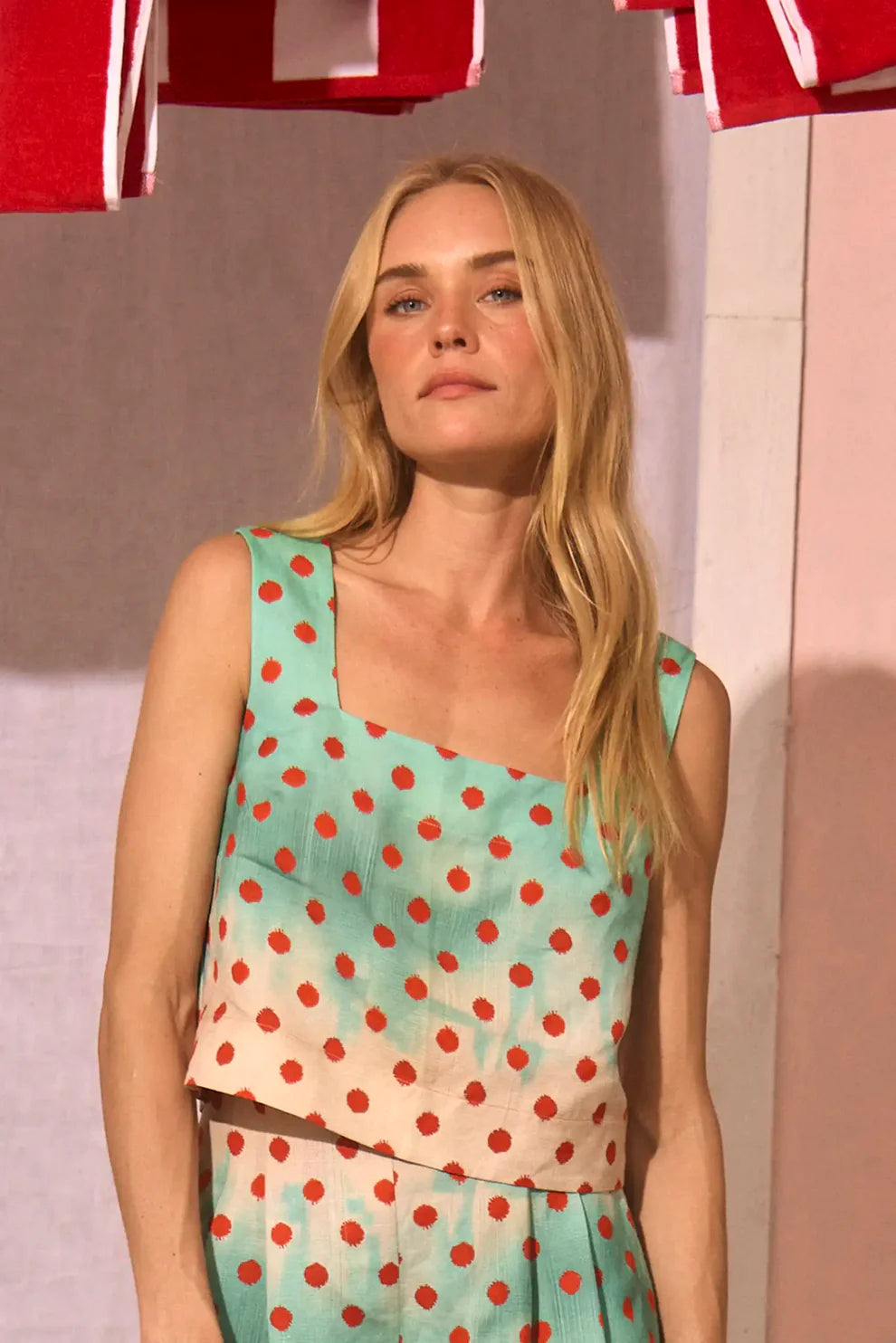 Hunter Bell Corby Top in Coral Reef Ombre