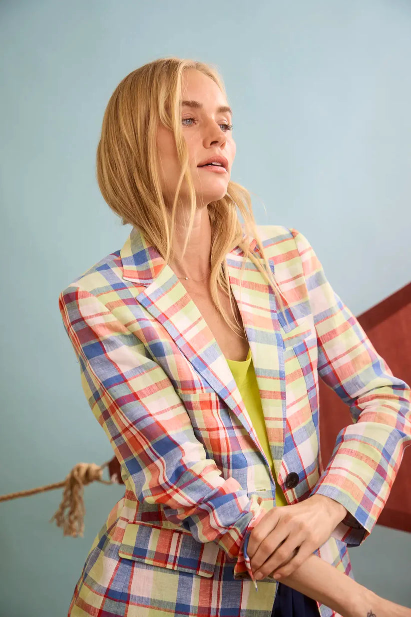 Hunter Bell Yardley Blazer in Harbor Club Madras