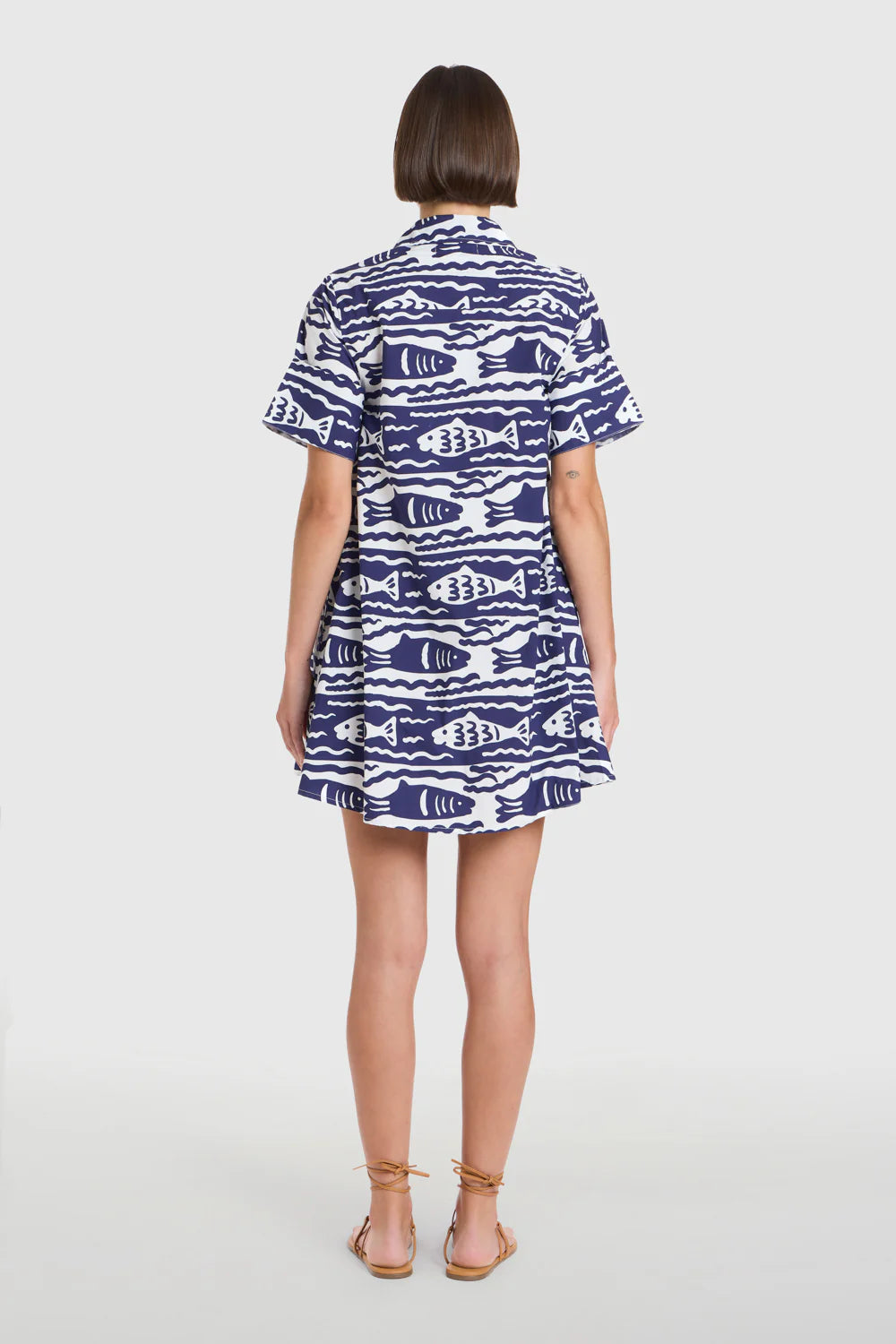 Livro Dock Dress in Fish Print