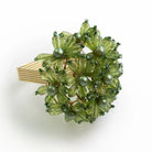 Pomegranate Fern Bouquet Beaded Napkin Ring