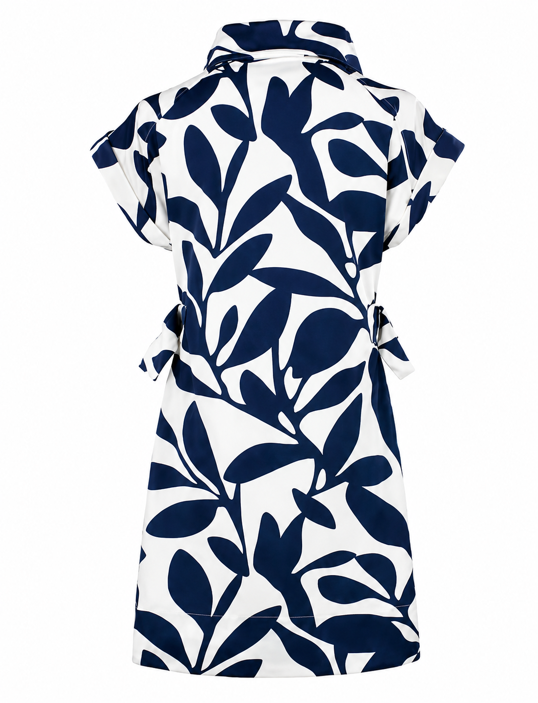 Finley Shirts Branching Out Bari Dress in Natural/Navy