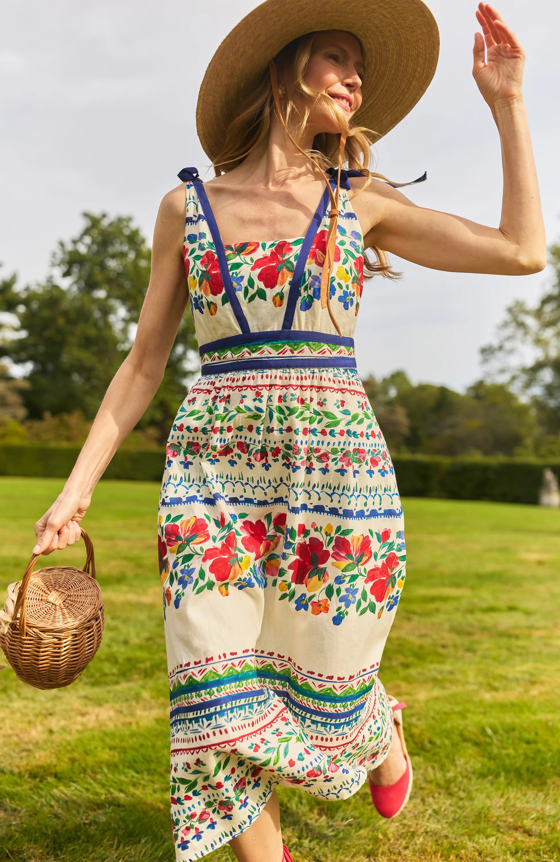 Tyler Boe Chelsey Summer Soiree Dress in Multi