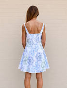 Lavi Gio Mini Dress with Embroidered Florals