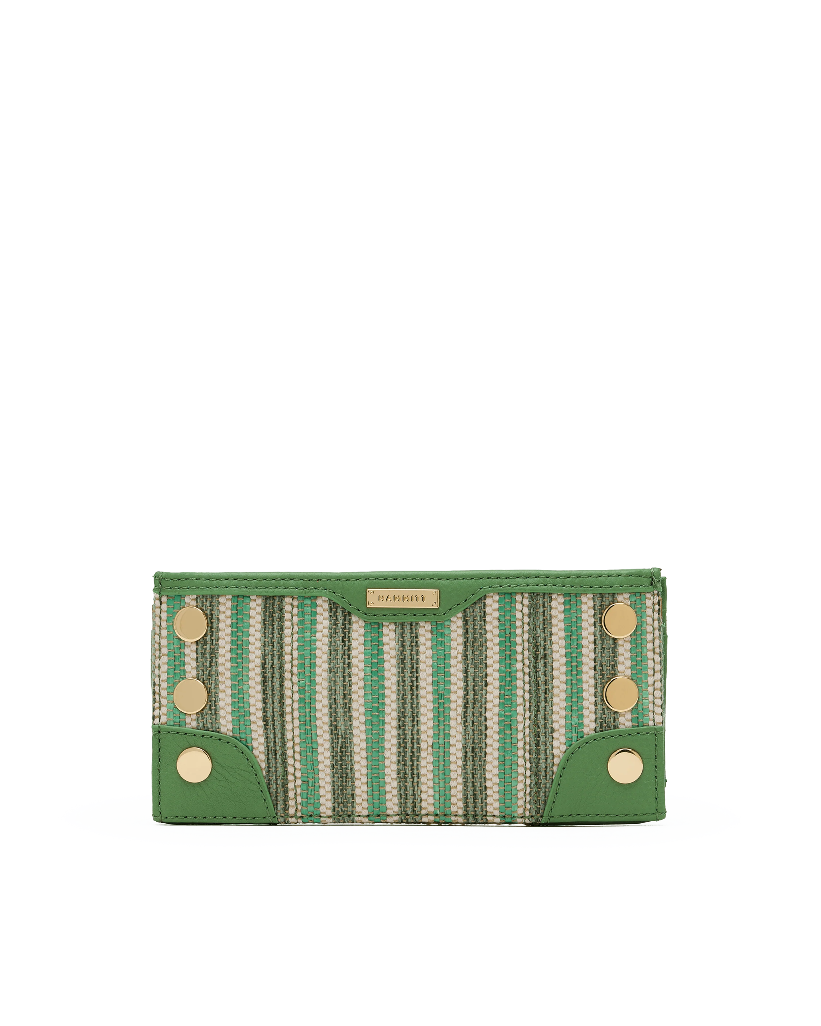 Hammitt 110 North Wallet in Dill Pickle Stripe