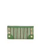 Hammitt 110 North Wallet in Dill Pickle Stripe