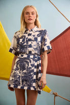 Hunter Bell Bay Skirt in Bermuda Toile