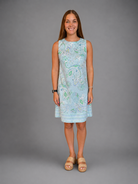 Hinson Wu Sleeveless Courtney Dress in Dainty Paisley