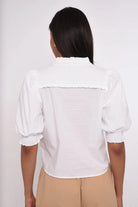 Love the Label Zinny Top in Bright White