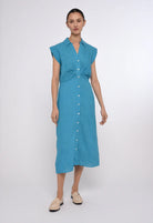 Love the Label Simmons Dress in Maui Blue