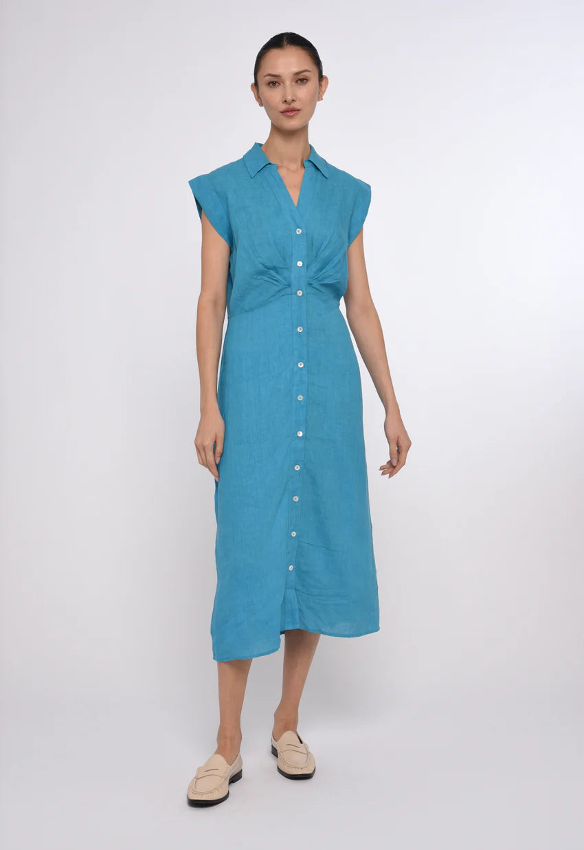 Love the Label Simmons Dress in Maui Blue