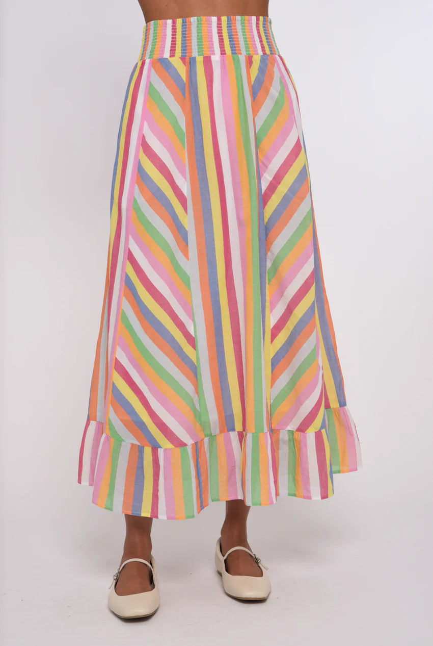 Love the Label Surya Stripe Skirt 